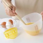 日本原产YOSHIKAWA AKEBONO 树脂鸡蛋过滤器黄色