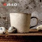 日本原产AITO Natural color美浓烧陶瓷摩登色马克杯