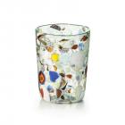 意大利原产ZECCHIN穆拉诺星河系列手工彩色玻璃酒水杯360ml