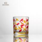 意大利原产ZECCHIN叶纹系列酒杯杯子手工水杯330ml