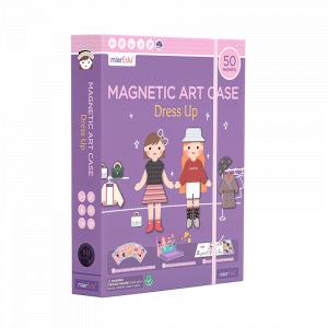 mierEdu澳米优磁性配对拼图磁铁书盒儿童磁力贴片益智玩具